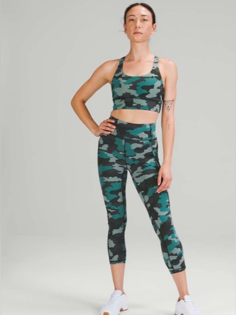 Lululemon Invigorate High Rise Crop